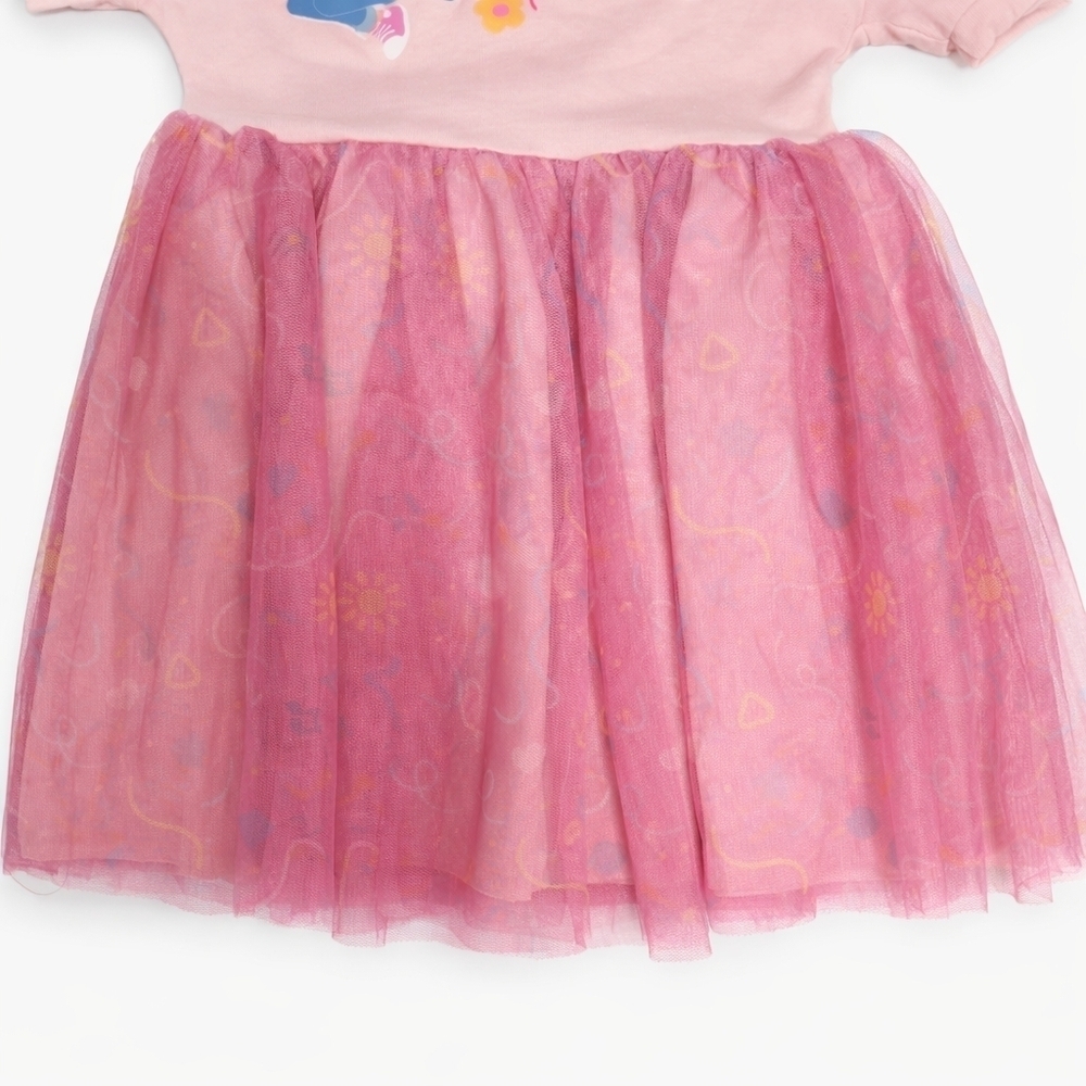 Ms. Rachel Pink Toddler Dress 3T | Tulle Skirt | NWT - Picture 2 of 4